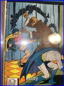 Detective Comics 52 Not Cgc, Pgx 6.0 Golden Age Long Eared Batman Cover Bob Kane