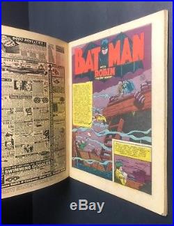 Detective Comics #54 (D. C. 8/1941) UN-RESTORED MID-GRADE Golden Age Batman