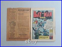 Detective Comics 65 1st Boy Commandos Cover DC Comics Batman 1942 Qualified
