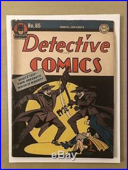 Detective Comics #85 Double joker Cover Batman Robin Golden Age Vintage