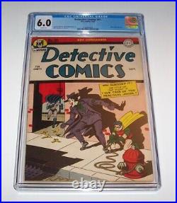 Detective Comics #91 DC 1944 Classic Golden Age Issue (Joker) CGC FN 6.0