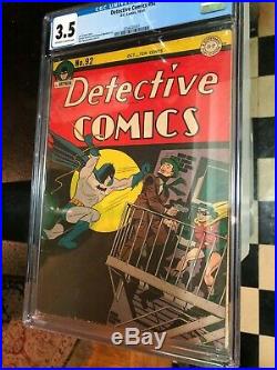 Detective Comics 92 CGC 3.5 (Golden Age)