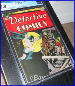 Detective Comics 92 Cgc 7.0 DC Golden-age Batman & Robin 1944