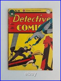 Detective Comics 98 Golden Age Batman 1945