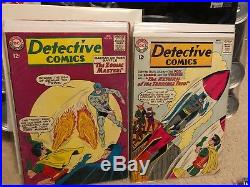 Detective Comics late Golden Age to Silver Age collection (Avg grade VG/FN)