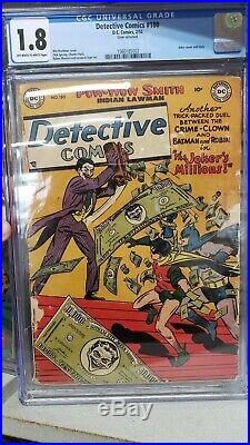 Detective comics 180 CGC 1.8 Batman Golden Age