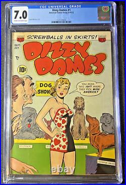 Dizzy Dames #1 1952 Golden Age Good Girl Art Ogden Whitney Cover