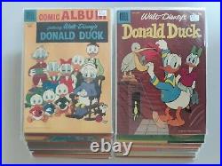 Donald Duck Dell Golden Age 1950s Lot Of 36 Comics