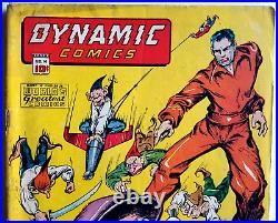 Dynamic Comics #14 Vg- 3.5 (chesler, 1941 Series) Classic Golden Age Cover
