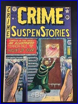 EC Comics CRIME SUSPENSTORIES #8 RARE Golden Age HORROR Ships FREE! VF- (7.5)