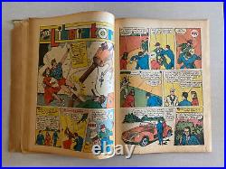 Exciting Comics #27, June 1943, Better Pub, Schomburg War Cover, Low Grade