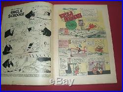 Four Color #386-uncle Scrooge #1-nice Condition-golden Age