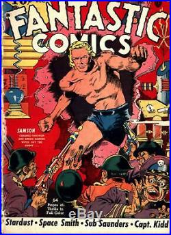 Fantastic Comics #1 Golden Age Fox 1.0