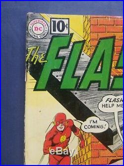 Flash #123 1962, DC 1st Earth Two, 1st Golden Age Flash in Silver