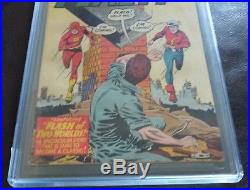 Flash #123 (1st Golden Age Flash In Silver Age) Huge Mega Key Issue Cgc 5.5