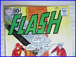 Flash #123 (1st Golden Age Flash In Silver Age) Huge Mega Key Issue Very Clean