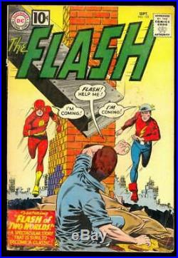 Flash #123 Flash Of Two Worlds 1st Earth II Golden Age In Silver Origin