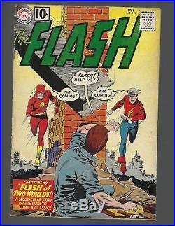 Flash #123 Re-Intro Golden Age Flash