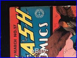 Flash Comics #27 Good/Very Good (3.0) Golden Age DC 1942 Classic Hawkman Cover