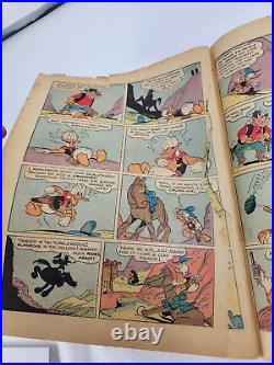 Four Color #199 Dell Comics 1948 Golden Age Carl Barks Donald Duck Sheriff Cover