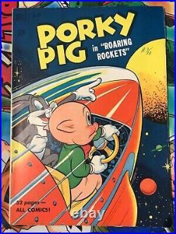 Four Color #322 Porky Pig, Bugs Bunny! GOLDEN AGE BEAUTIFUL CONDITION