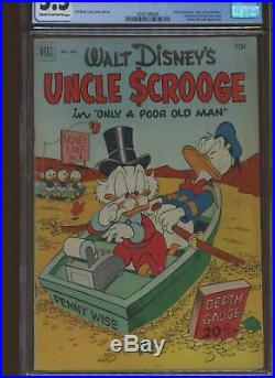 Four Color #386 CGC 5.5 Dell 1952 Uncle Scrooge #1! Key Golden Age! H9 369 cm