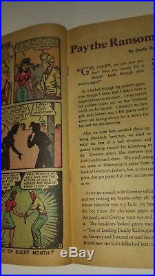 Fox JUNIOR #13 1948 rare golden age comic GGA Teen Al Feldstein