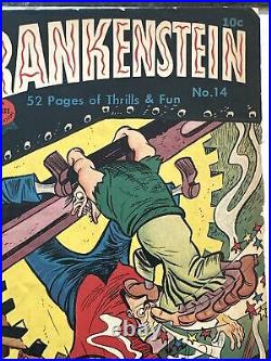Frankenstein #14 1948 Prize Golden Age Pre-Code Comic Book
