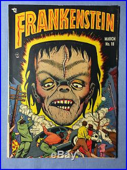 Frankenstein #18 Golden Age Precode Horror 1952 Prize pub