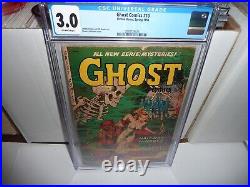 GHOST COMICS #10 Fiction House Spring 1954 PCH Pre Code Horror CGC 3.0 OWP