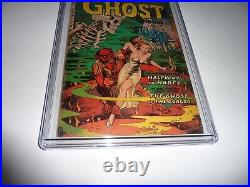 GHOST COMICS #10 Fiction House Spring 1954 PCH Pre Code Horror CGC 3.0 OWP