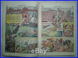 GOLDEN AGE DC Comics 1946 Wonder Woman #20 Wonder Woman & Red Beard The Pirate
