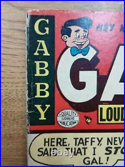 Gabby #11 Golden Age Cover 1953 Quality Comics