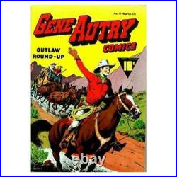 Gene Autry Comics (1942 series) #6 in Fine + condition. Fawcett comics g