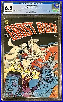 Ghost Rider #1 Golden Age 1 of 1 / Magazine Enterprises CGC 6.5 ERROR COPY