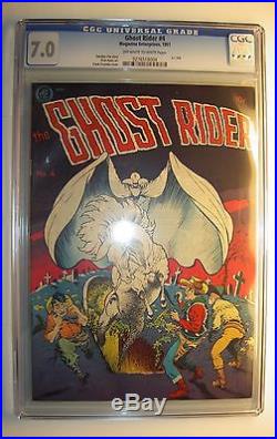 Ghost Rider #4 F/VF (CGC 7.0) 1951 ME Golden Age, Frazetta cover, Dick Ayers art