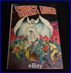 Ghost Rider #4 Magazine Enterprises Golden Age Pre-code Comic Frazetta Cover