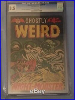 Ghostly Weird Stories #120 CGC Graded 3.5 LB Cole Cover Golden Age Horror 9/1953