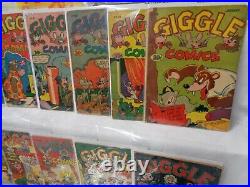 Giggle Comics LOT (22bks) Golden Age Comics 1943-1955 ACG (s 12361)