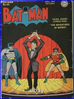 Golden Age Batman #22 Alfred Solo Stories Begin Early Catwoman