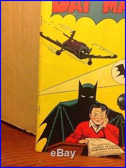 Golden Age Batman #47 Origin Of Batman 1948