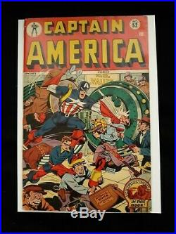 Golden Age Captain America Comic Book issue #52