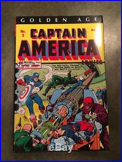 Golden Age Captain America Omnibus Rare Kirby DM Cover