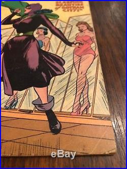 Golden Age Comic Book Batman #84 June 1954 DC Comics Great Catwoman Cover