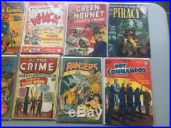 Golden Age Huge lot Women Outlaws, Green Hornet, Wings, Crime, Ranger +++