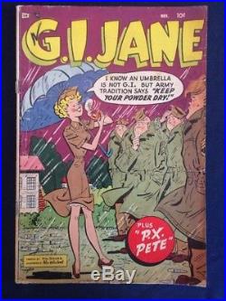 Golden Age Lot of 4 Rare GGA Headlights Archie 50 GI Jane 4