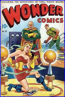 Golden Age Wonder Comics REPRINT set