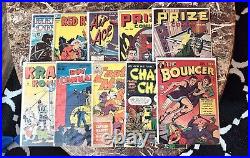 Golden age comic book lot