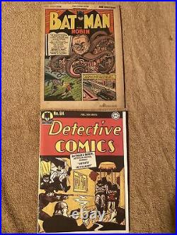 Golden age detective comics coverless # 84