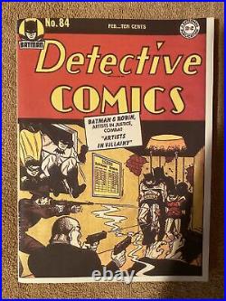 Golden age detective comics coverless # 84